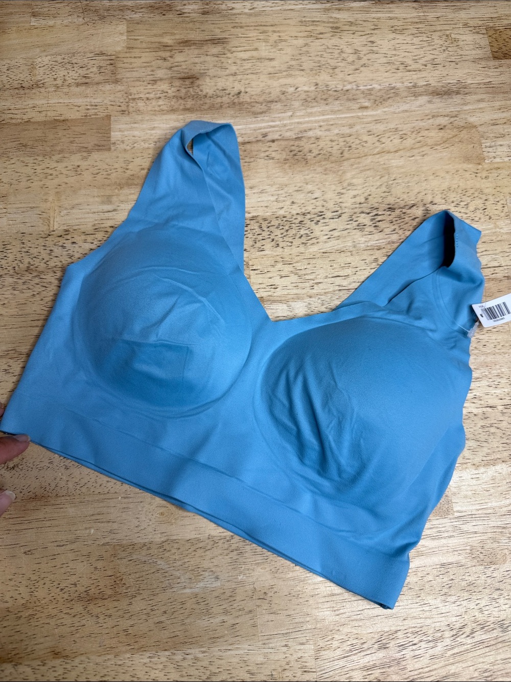 Soma Blue Wireless Comfort Bralette with Wide Straps